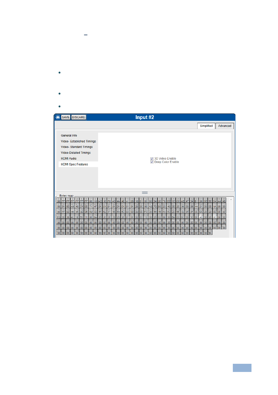 5 simplified – hdmi-spec-features | Kramer Electronics EDID Designer User Manual | Page 25 / 33