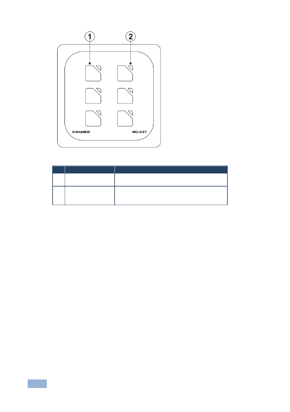 Kramer Electronics RC-43T User Manual | Page 11 / 20