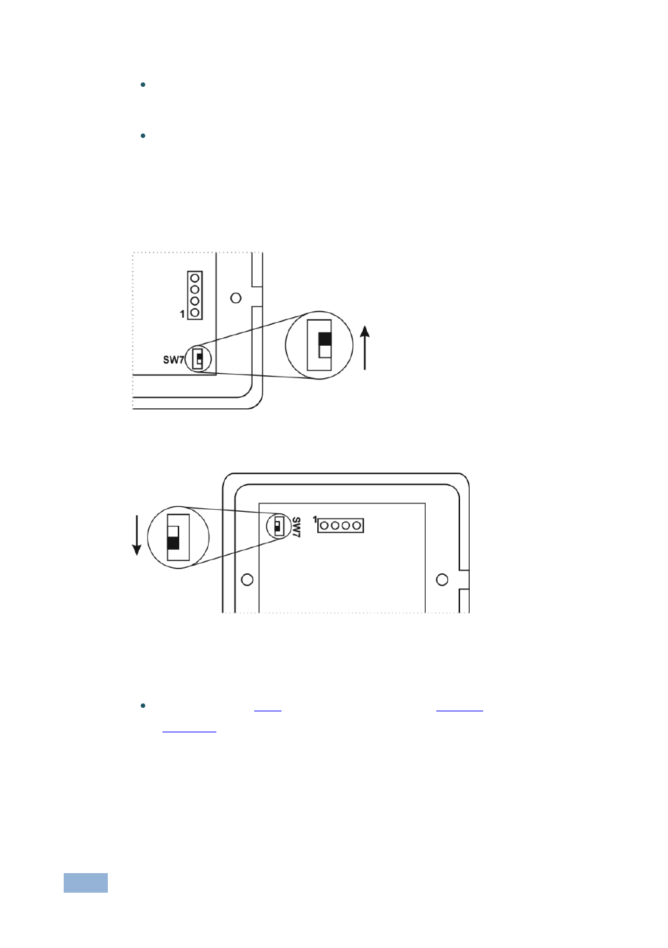 2 terminating the k-net bus, 3 installing the configuration software, Terminating the k-net bus | Installing the configuration software | Kramer Electronics RC-43T User Manual | Page 15 / 20