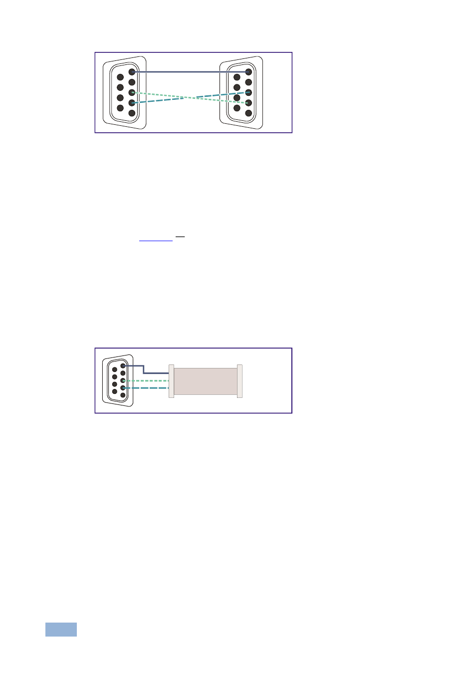 Figure 4: crossed cable rs-232 connection | Kramer Electronics FC-41 User Manual | Page 13 / 21