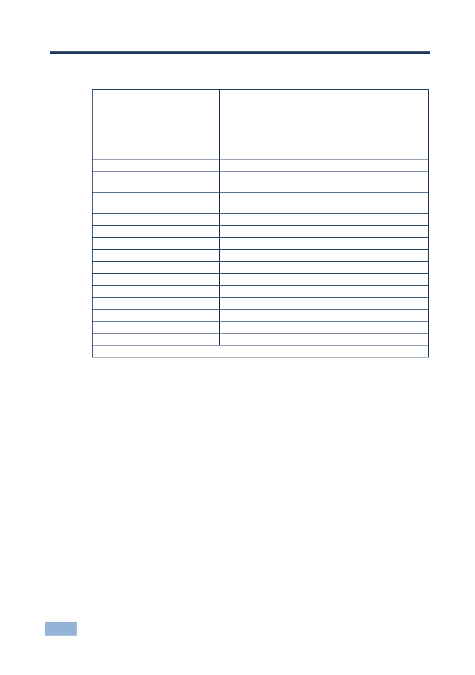 6 technical specifications, Technical specifications, 6technical specifications | Kramer Electronics FC-49 User Manual | Page 11 / 15