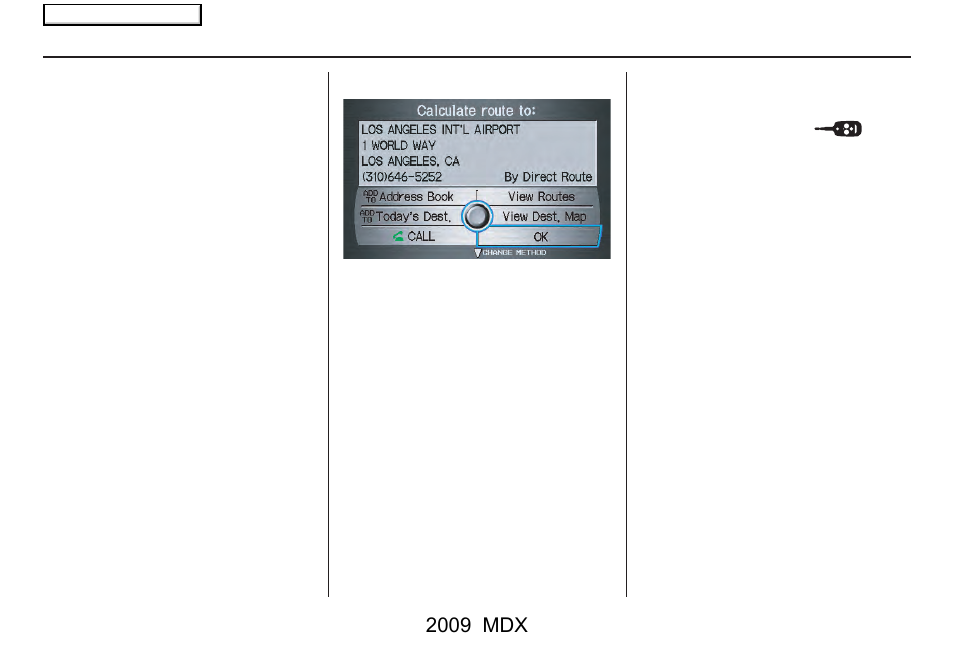 Driving to your destination, 2009 mdx | Acura 2009 MDX User Manual | Page 51 / 174