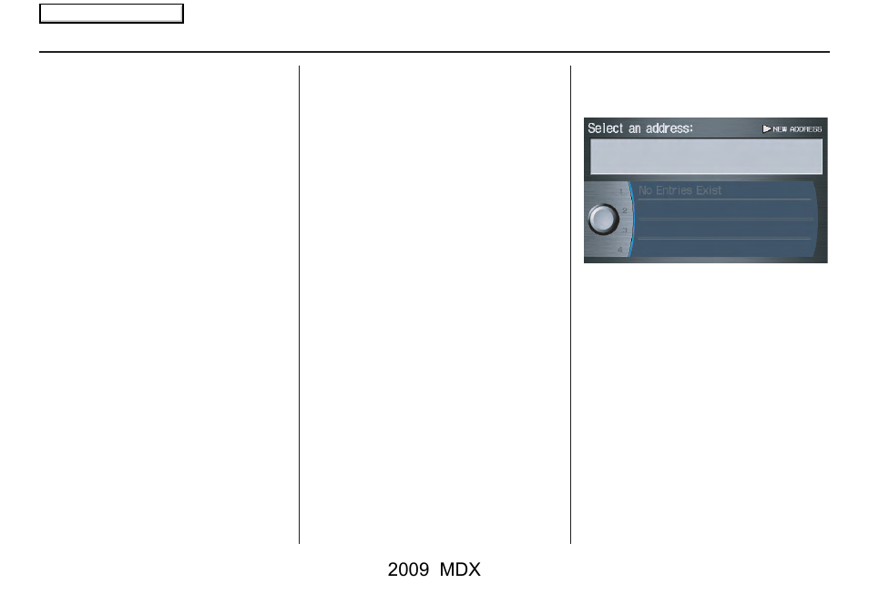 System setup, 2009 mdx | Acura 2009 MDX User Manual | Page 86 / 174