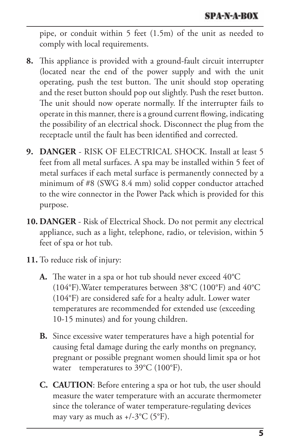 Activeforever CL 100-C User Manual | Page 5 / 30