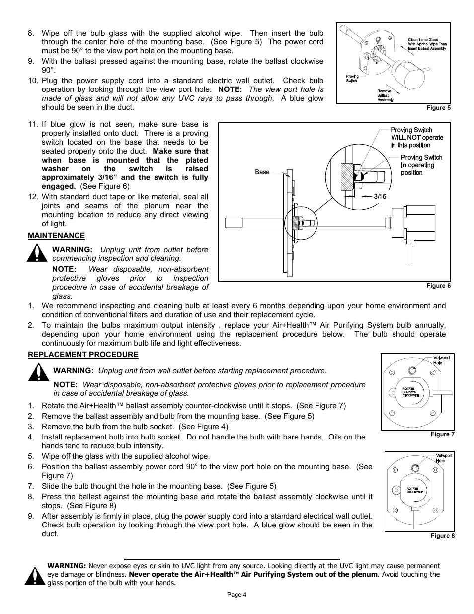 Air Health Air+Health AH-1 User Manual | Page 4 / 16