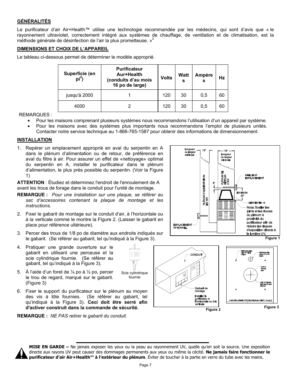 Air Health Air+Health AH-1 User Manual | Page 7 / 16