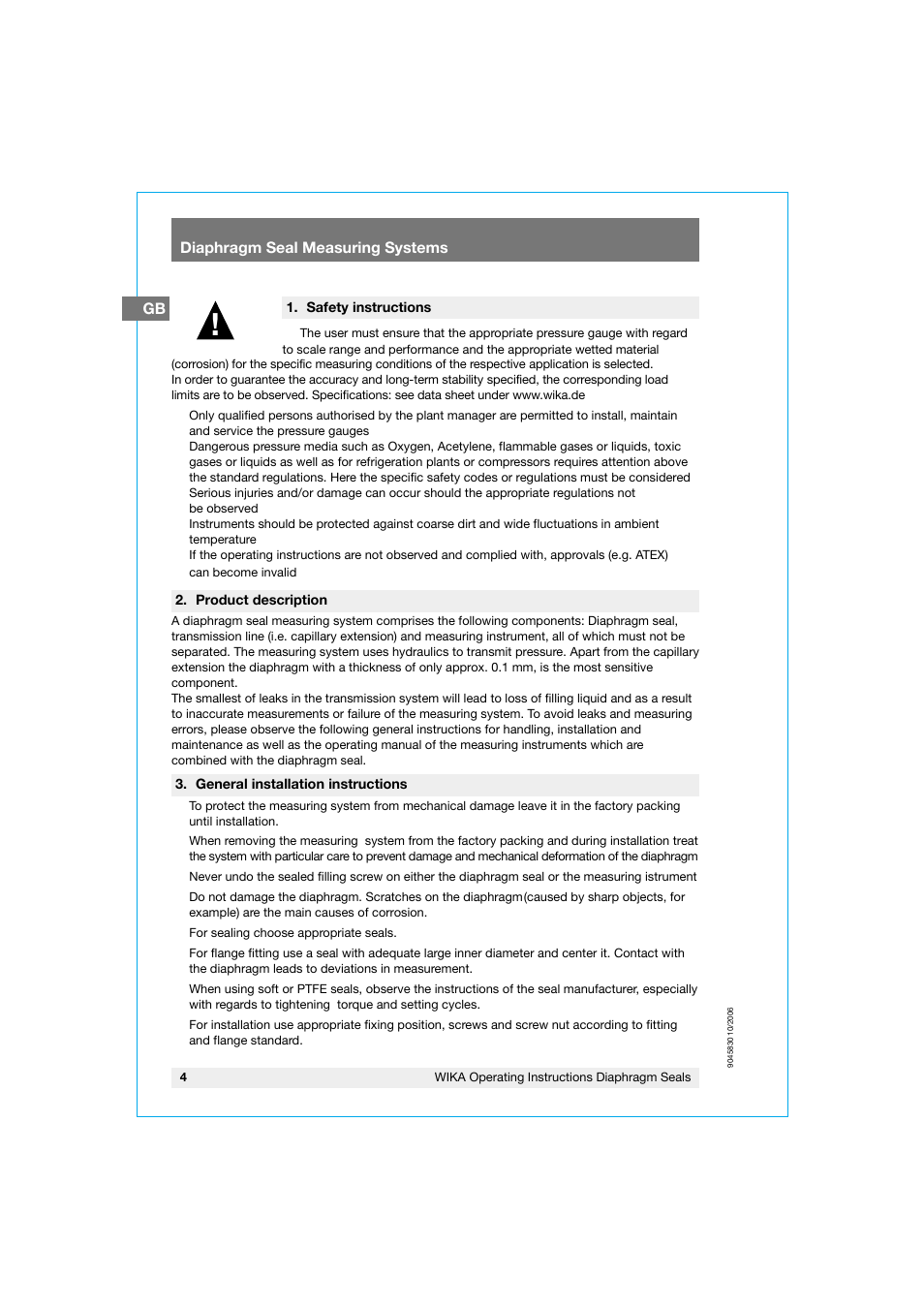 WIKA 910.27 User Manual | Page 4 / 20