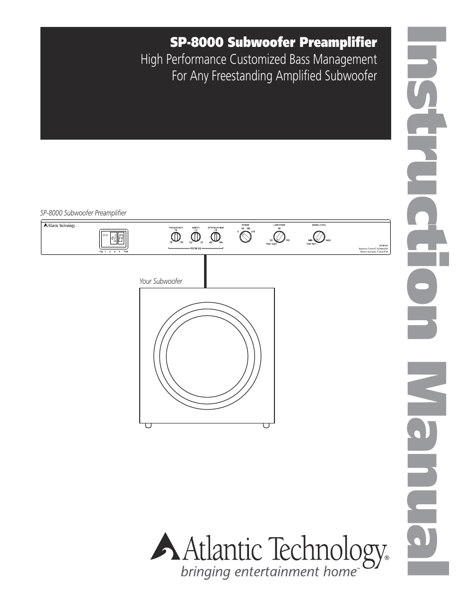 Atlantic Technology SP-8000 User Manual | 16 pages