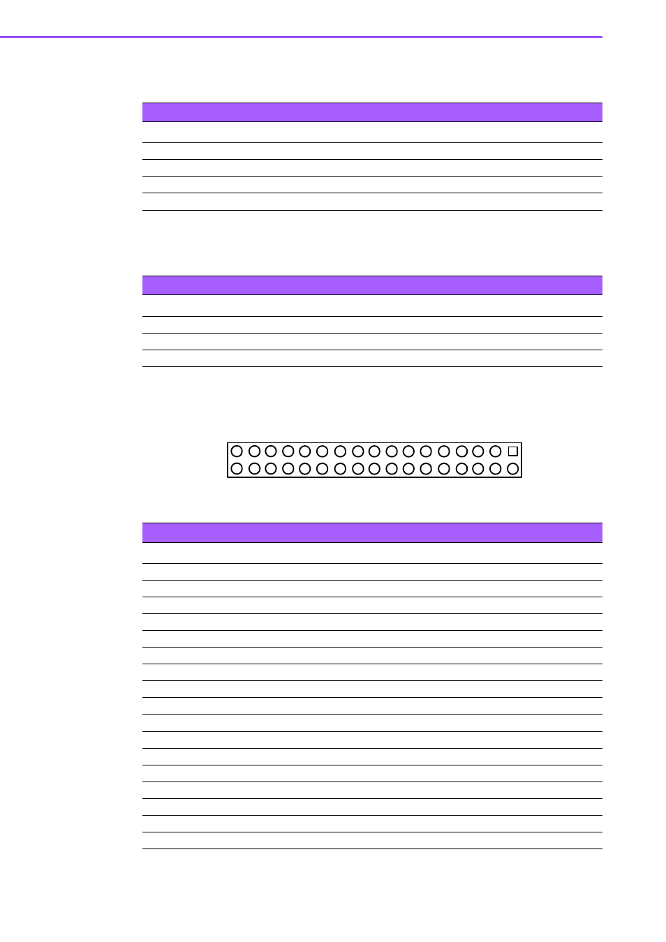 B.12 gigabit lan led connector (cn12 optional), Table b.12: gigabit lan led connector (cn12), B.13 system fan connector (cn13) | Table b.13: system fan connector (cn13), B.14 floppy disk drive connector (cn14), Table b.14: floppy disk drive connector (cn14), B.12, Gigabit lan led connector (cn12 optional), Table b.12:gigabit lan led connector (cn12), B.13 | Advantech INTEL PCM-9587 User Manual | Page 64 / 82