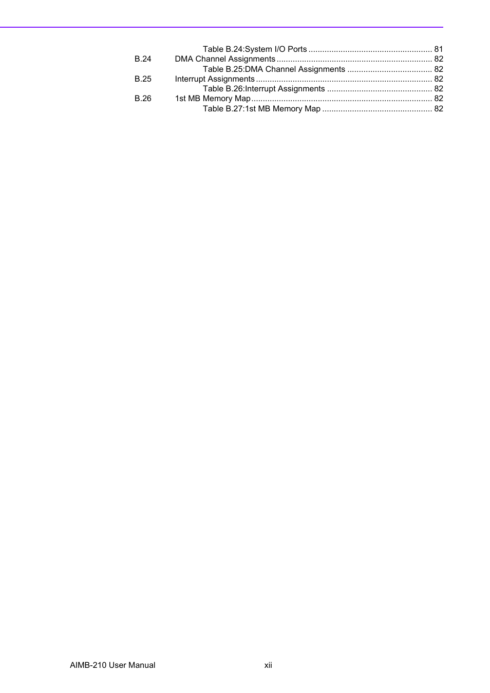 Advantech INTEL AIMB-210 User Manual | Page 12 / 96