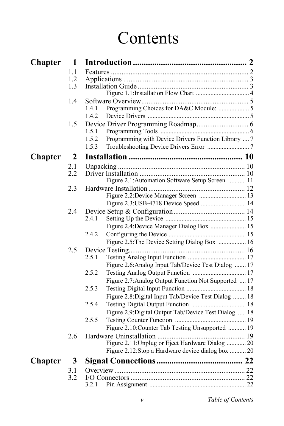 Advantech 4718 User Manual | Page 5 / 54