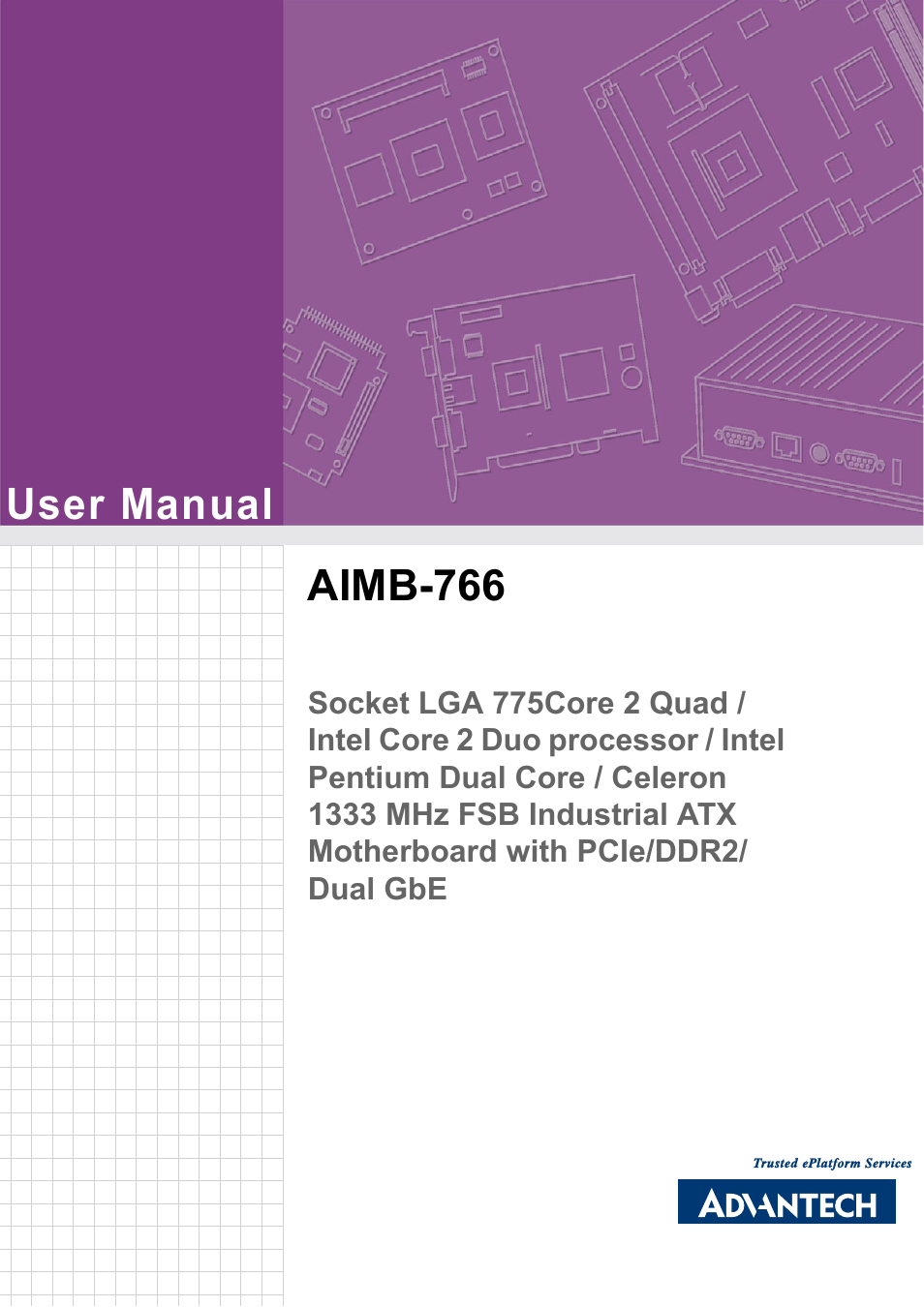 Advantech AIMB-766 User Manual | 118 pages