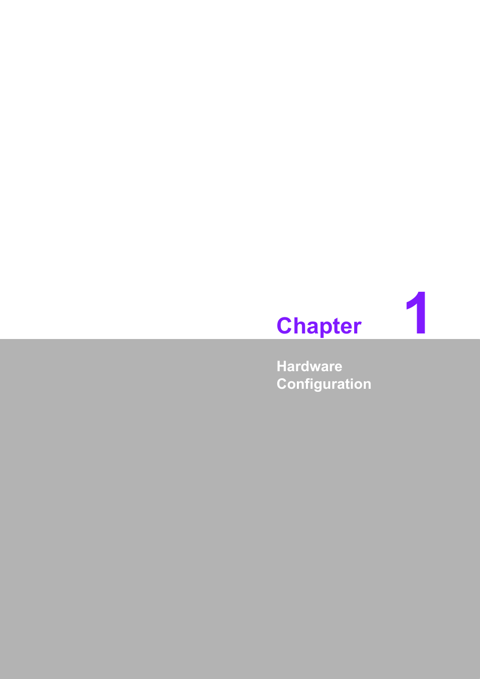 1 hardware configuration, Chapter | Advantech AIMB-766 User Manual | Page 13 / 118