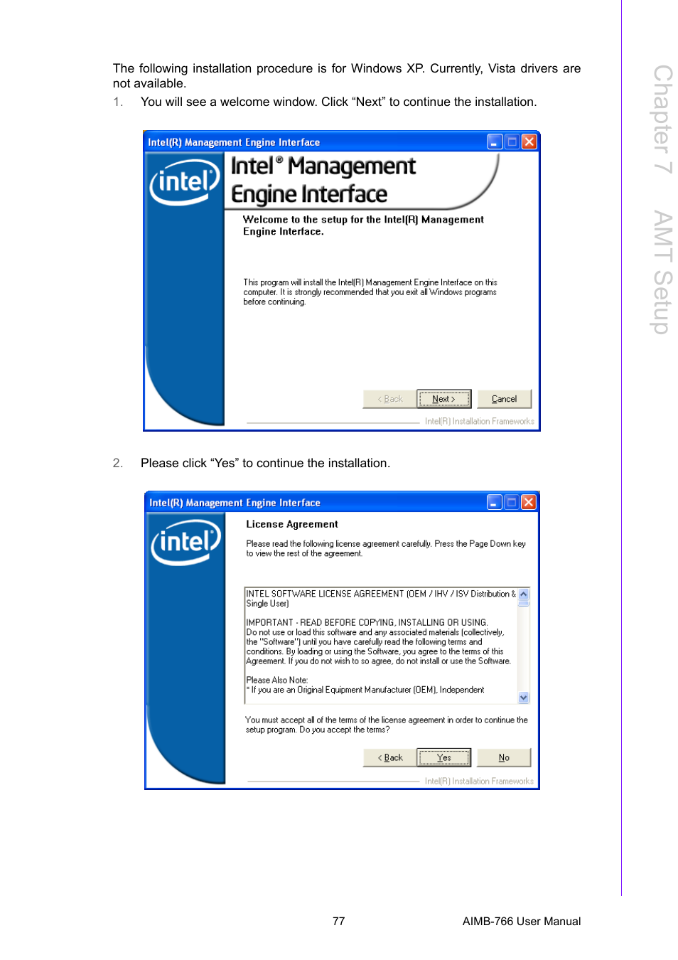 Chapter 7 a mt setup | Advantech AIMB-766 User Manual | Page 89 / 118