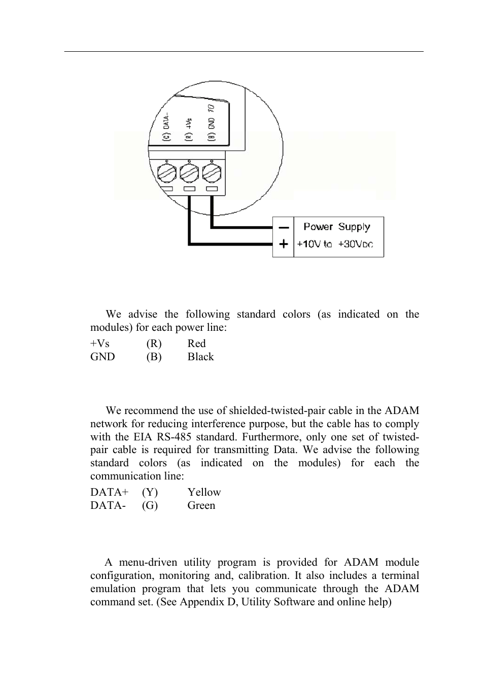 Installation guideline | Advantech Data Acquisition Modules ADAM 4000 User Manual | Page 14 / 429