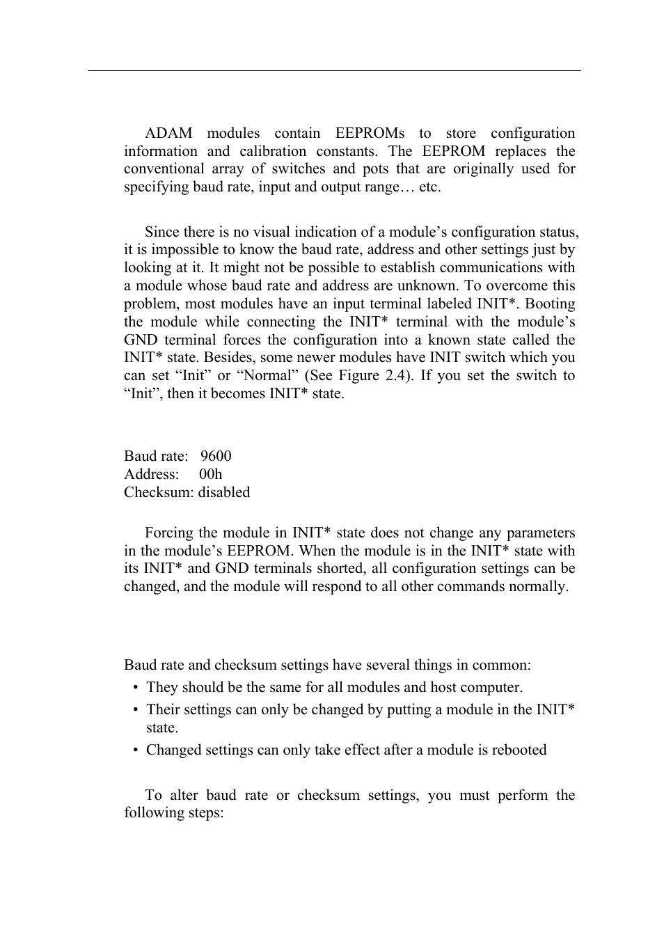 Chapter | Advantech Data Acquisition Modules ADAM 4000 User Manual | Page 19 / 429