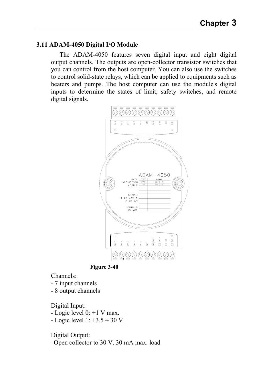 Advantech Data Acquisition Modules ADAM 4000 User Manual | Page 74 / 429