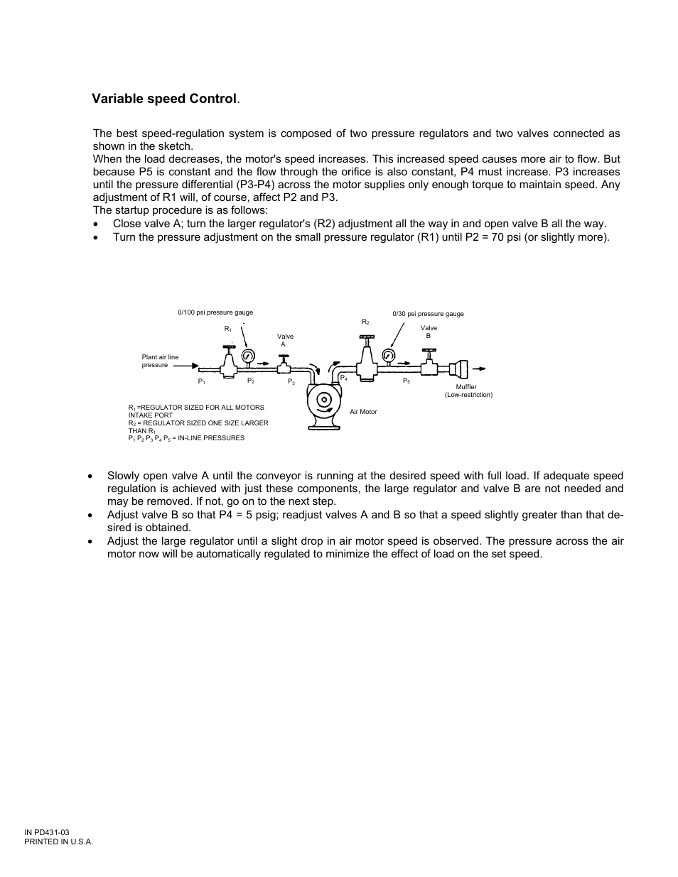 Variable speed control | FMI SPD User Manual | Page 3 / 3
