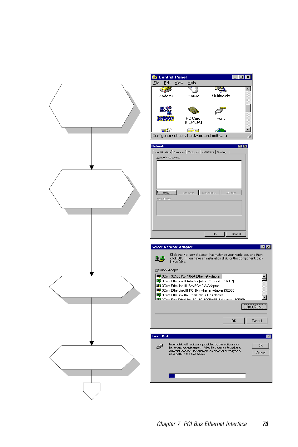 3 installation for windows nt | Advantech PCM-9570/S 2006957006 5th Edition User Manual | Page 85 / 128