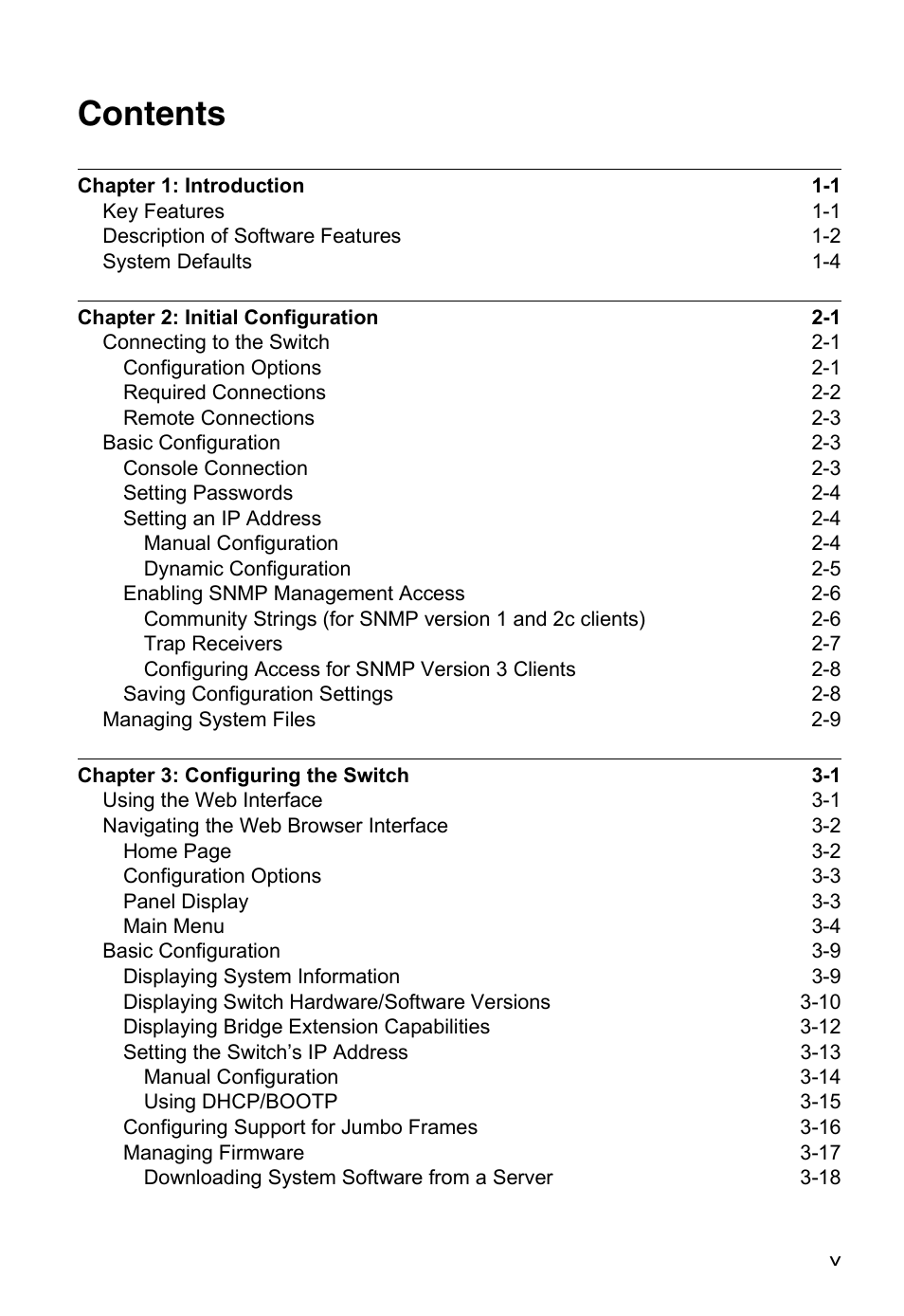 Accton Technology ES5508 User Manual | Page 5 / 446