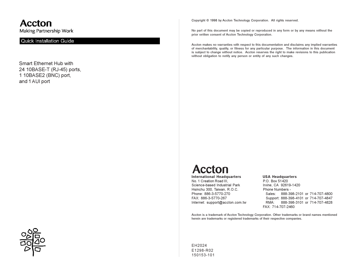 Etherhub-24s | Accton Technology ETHERHUB 24S User Manual | Page 2 / 7