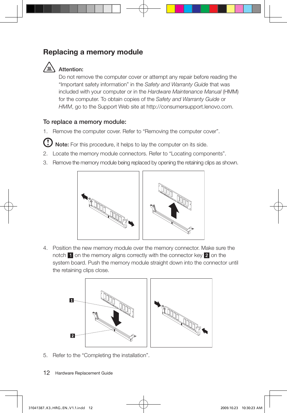 Lenovo IdeaCentre K305 User Manual | Page 15 / 37