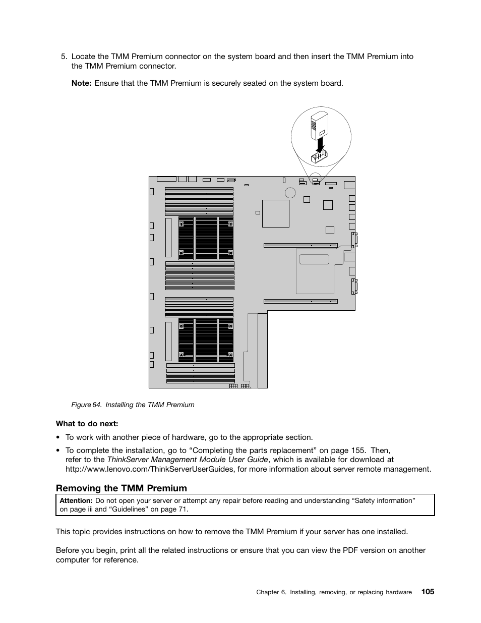 Lenovo ThinkServer RD630 User Manual | Page 117 / 196