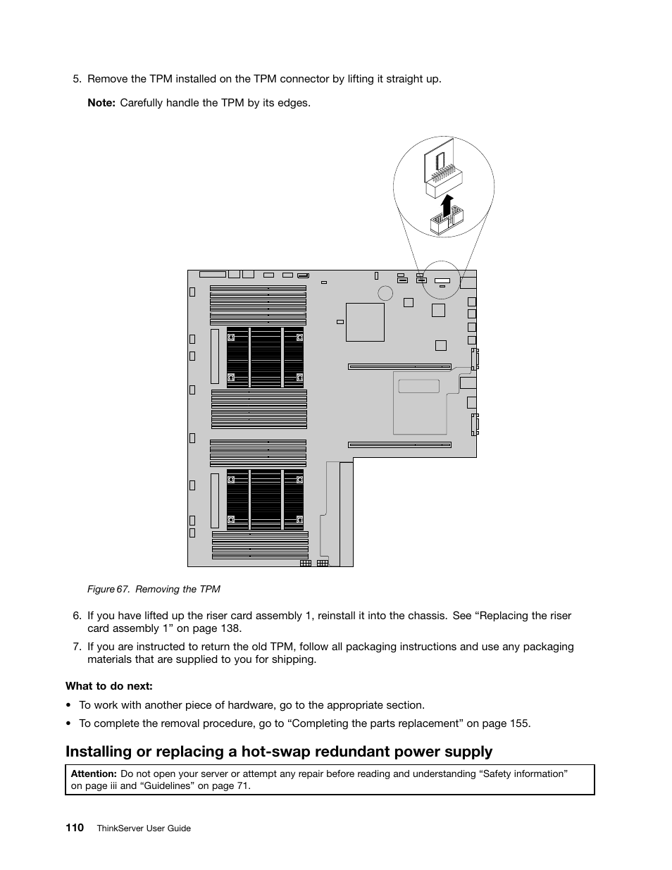 Lenovo ThinkServer RD630 User Manual | Page 122 / 196