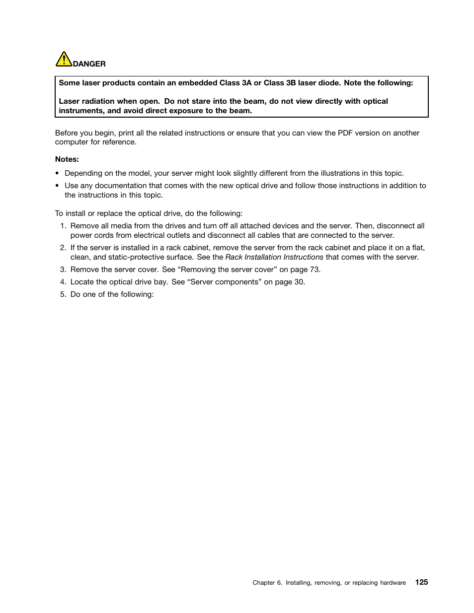 Lenovo ThinkServer RD630 User Manual | Page 137 / 196