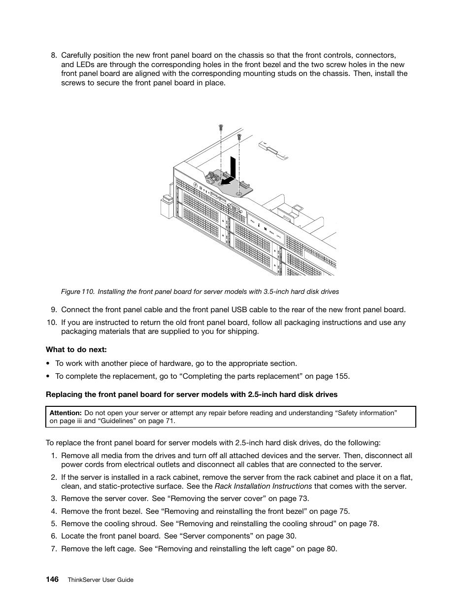 Lenovo ThinkServer RD630 User Manual | Page 158 / 196