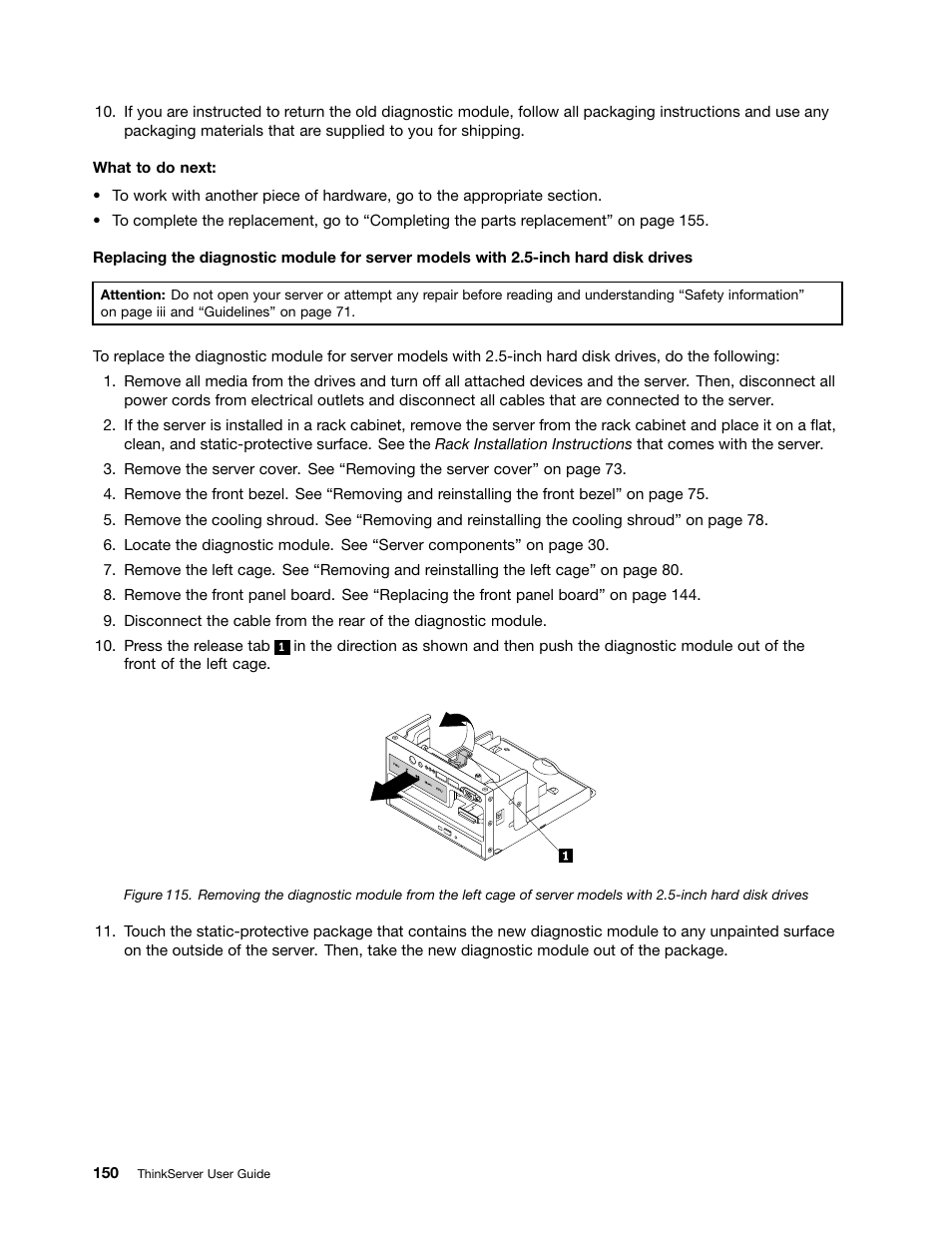 Lenovo ThinkServer RD630 User Manual | Page 162 / 196