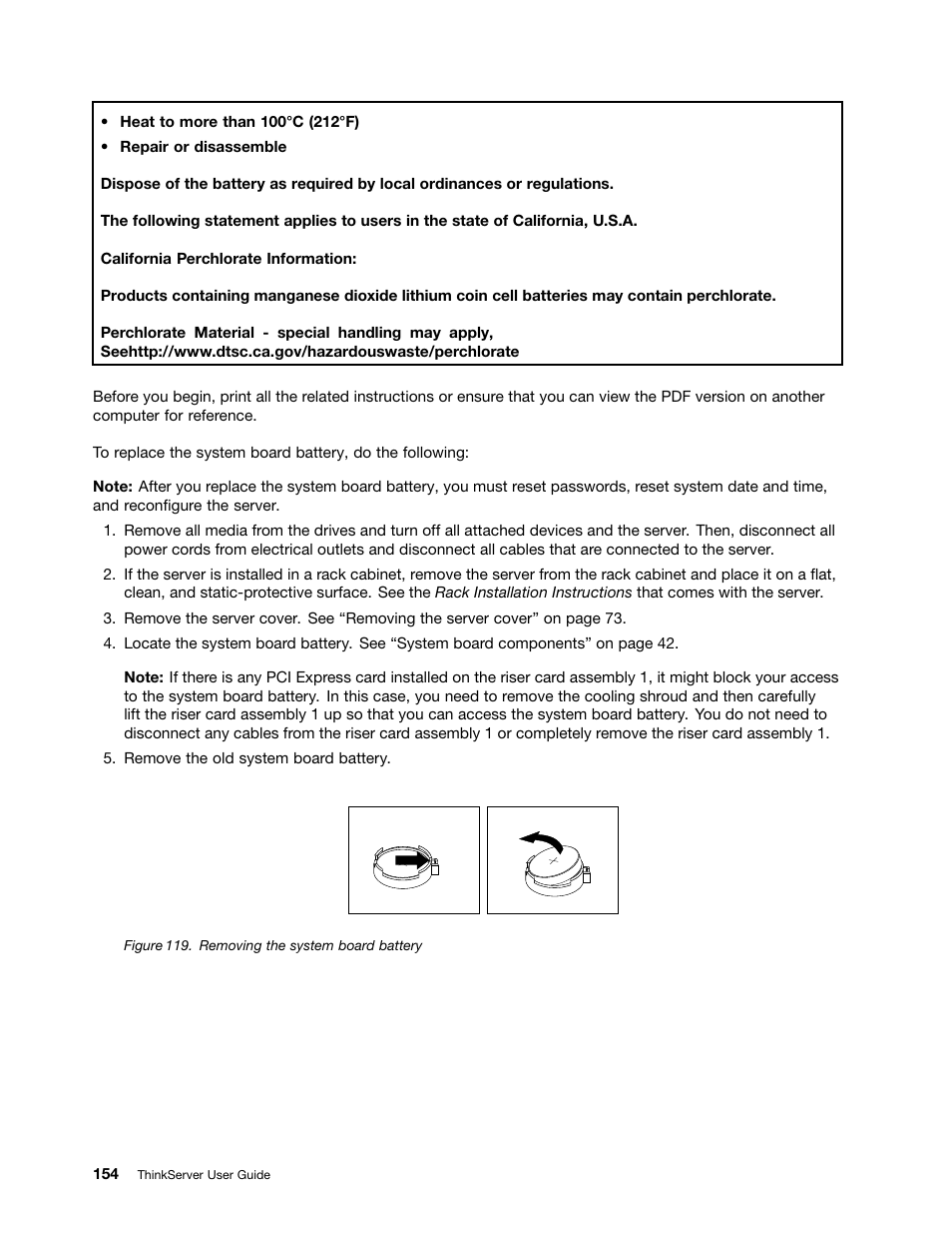 Lenovo ThinkServer RD630 User Manual | Page 166 / 196