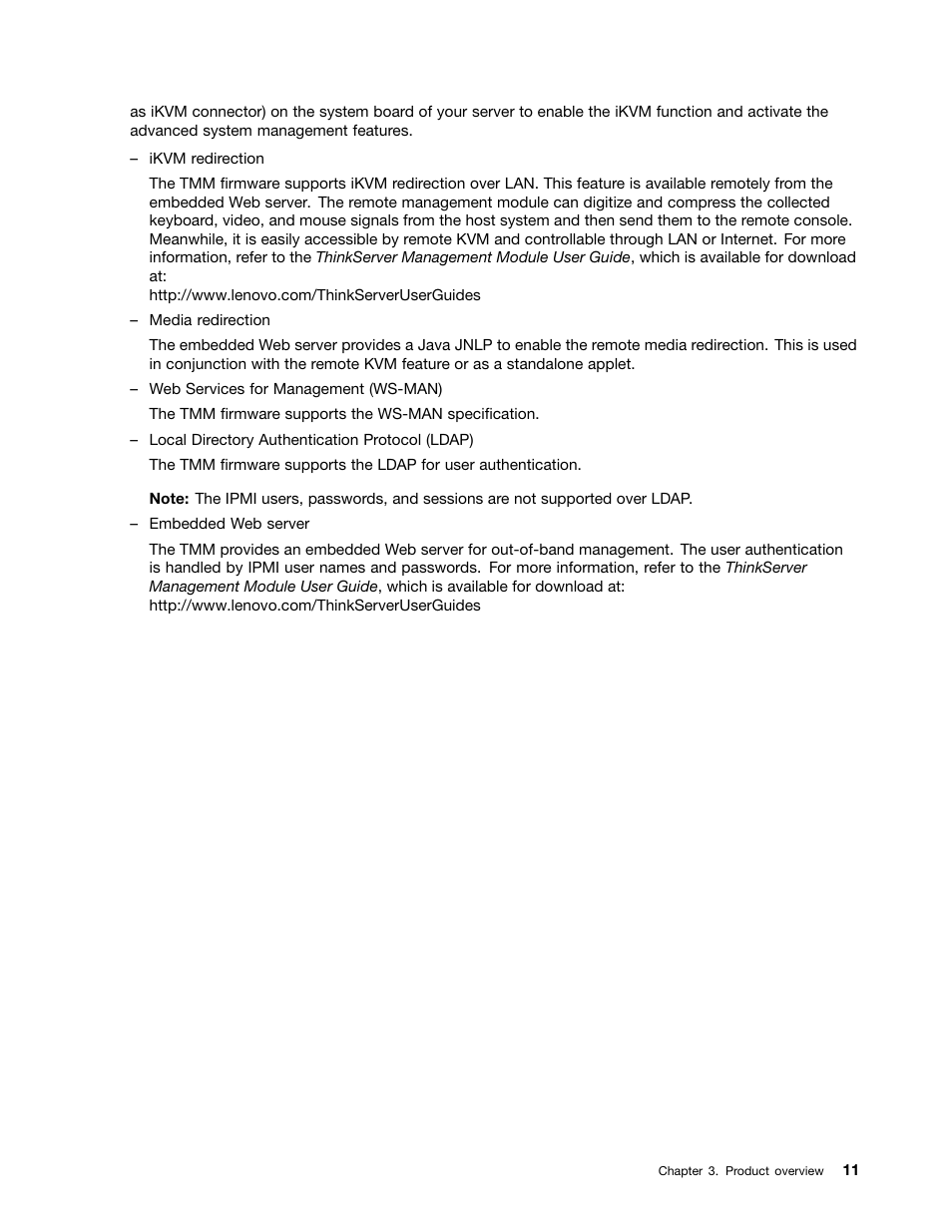 Lenovo ThinkServer RD630 User Manual | Page 23 / 196