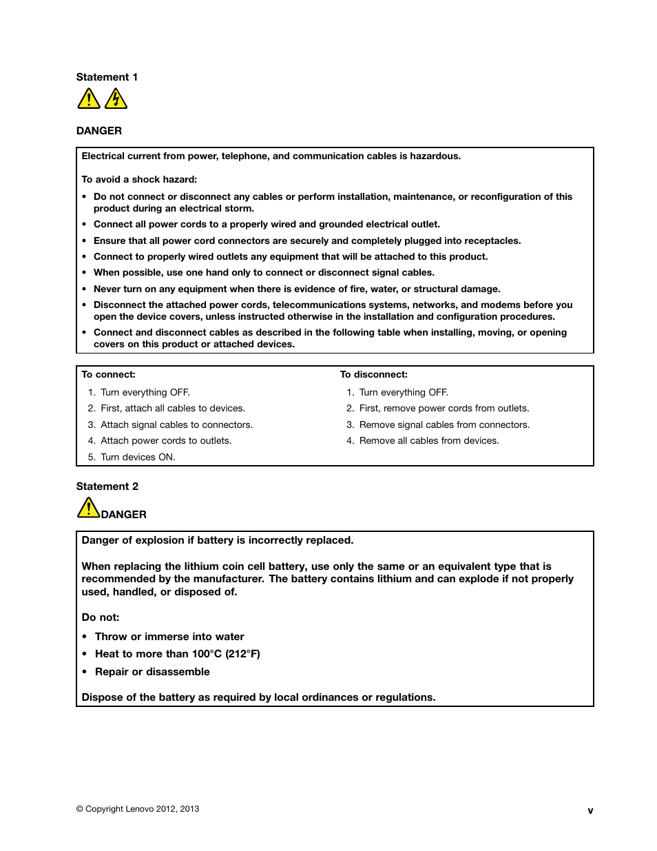 Lenovo ThinkServer RD630 User Manual | Page 7 / 196