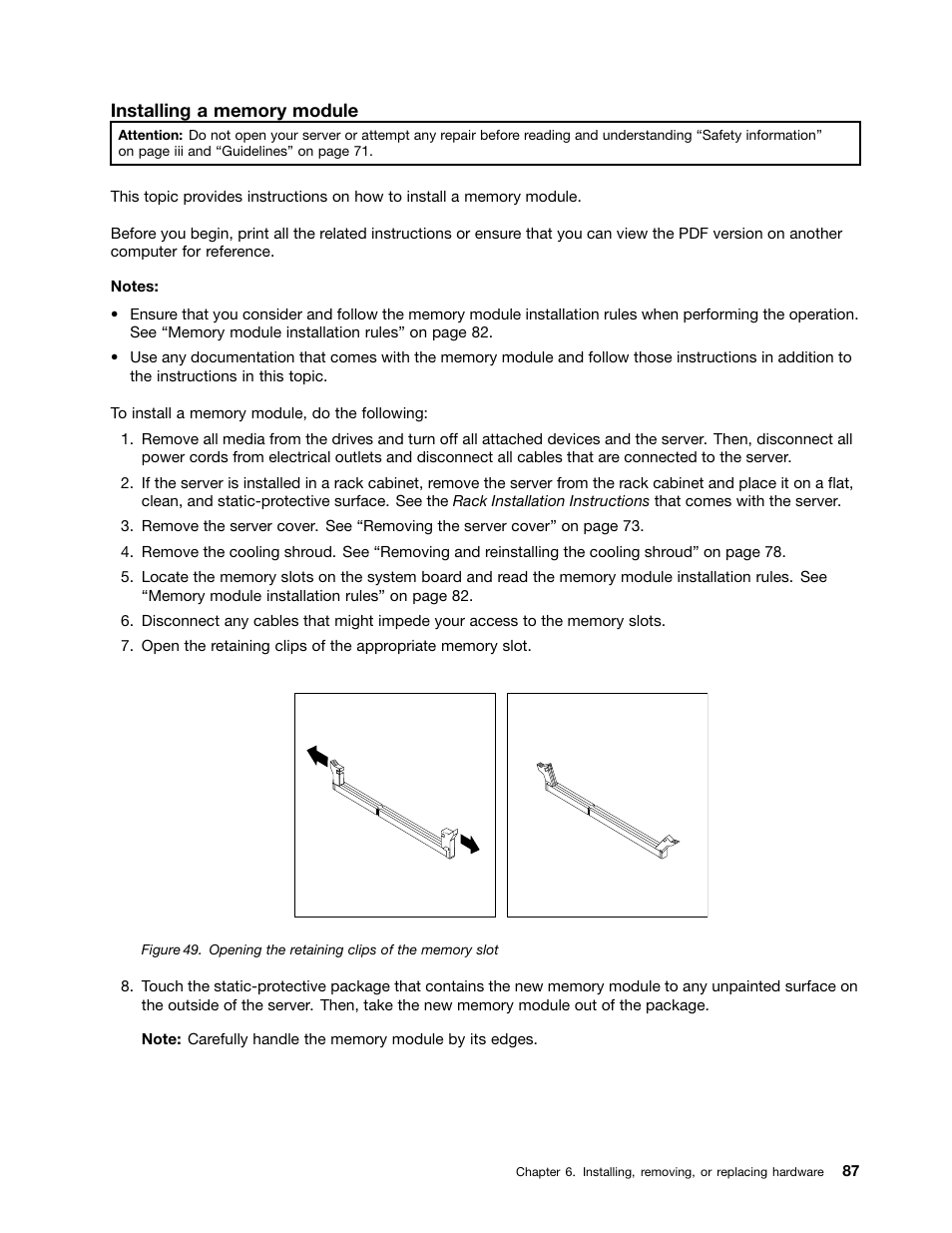 Lenovo ThinkServer RD630 User Manual | Page 99 / 196