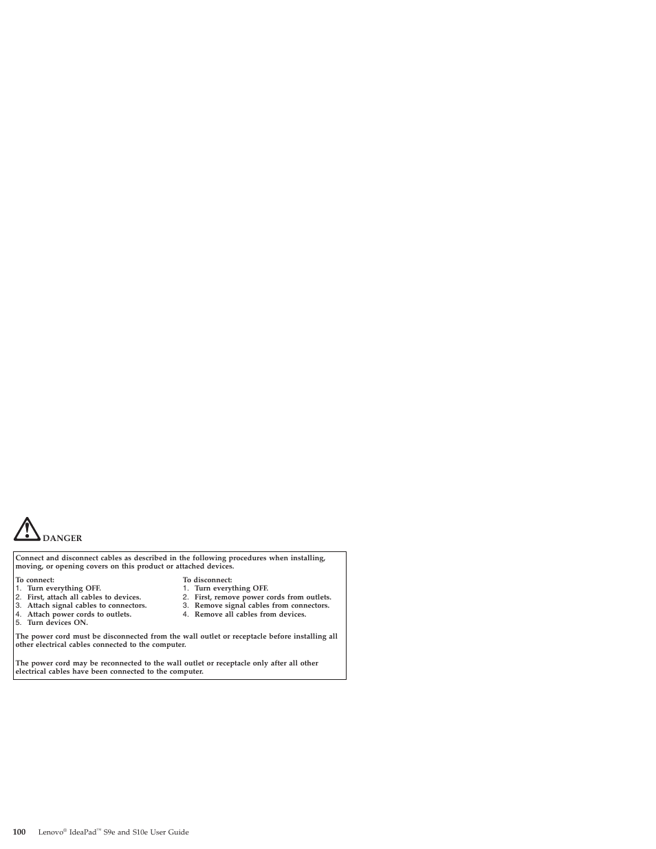 Lenovo IdeaPad S9e -FR User Manual | Page 108 / 176