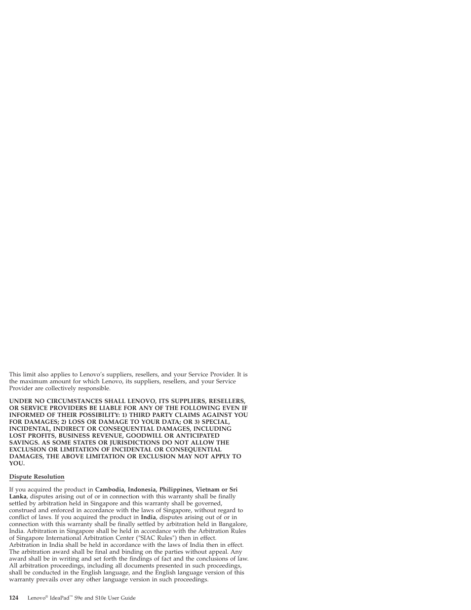 Lenovo IdeaPad S9e -FR User Manual | Page 132 / 176