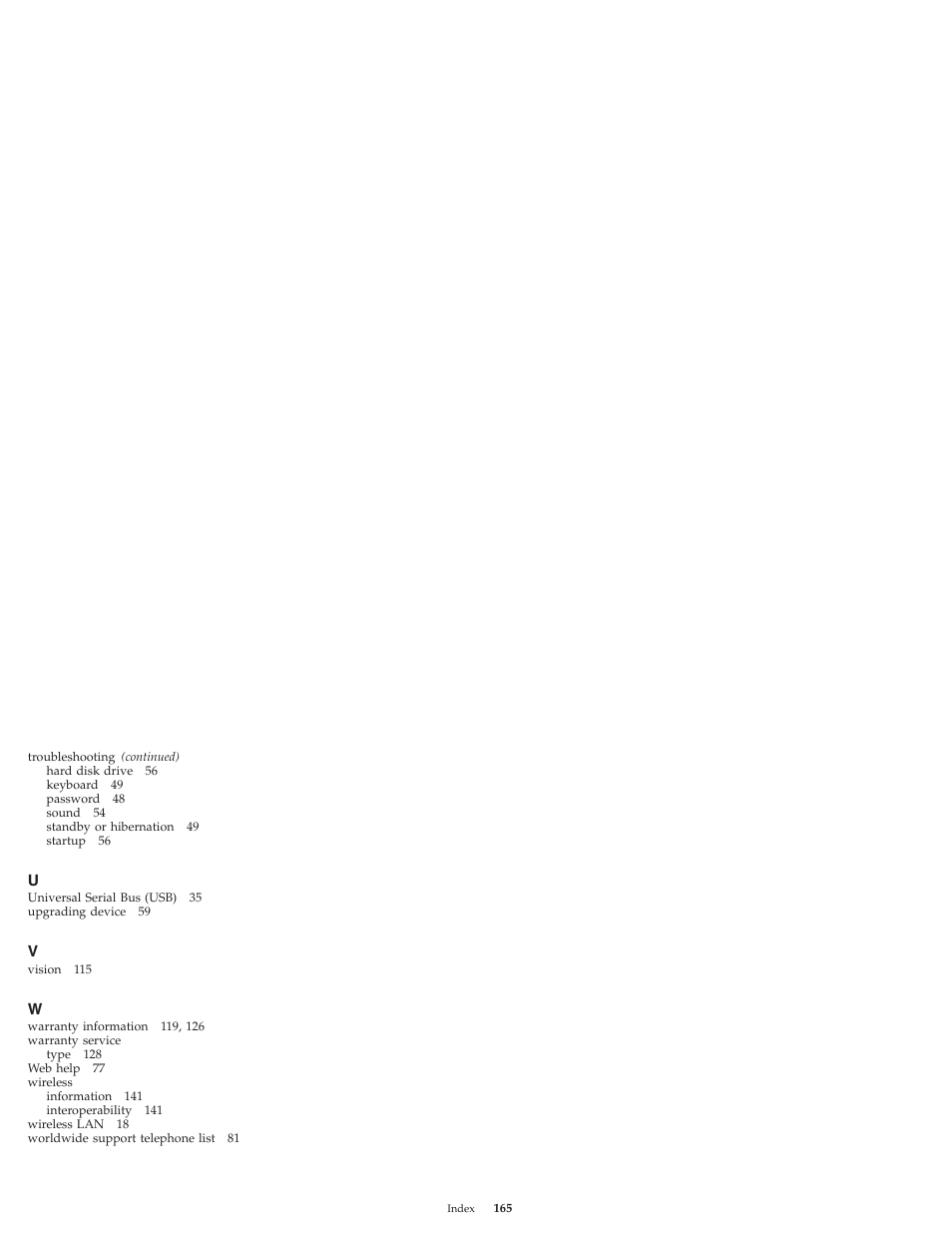 Lenovo IdeaPad S9e -FR User Manual | Page 173 / 176