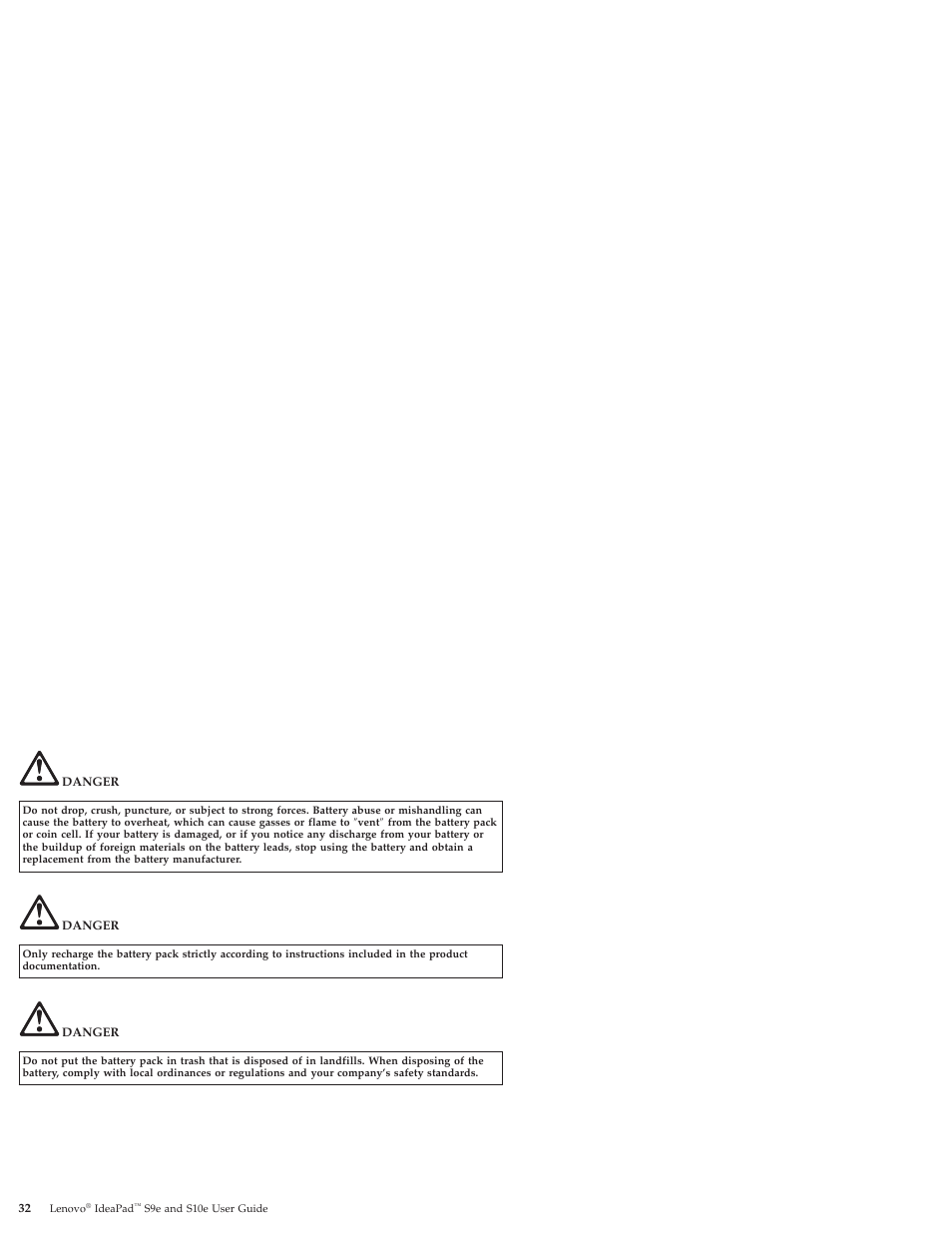 Lenovo IdeaPad S9e -FR User Manual | Page 40 / 176