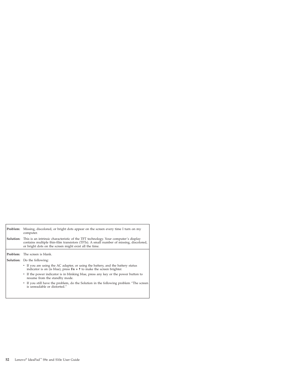 Lenovo IdeaPad S9e -FR User Manual | Page 60 / 176