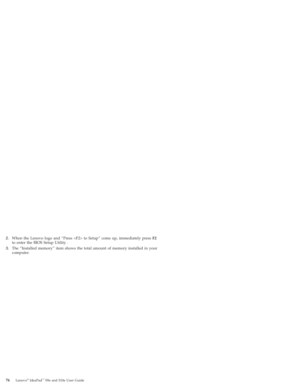 Lenovo IdeaPad S9e -FR User Manual | Page 84 / 176