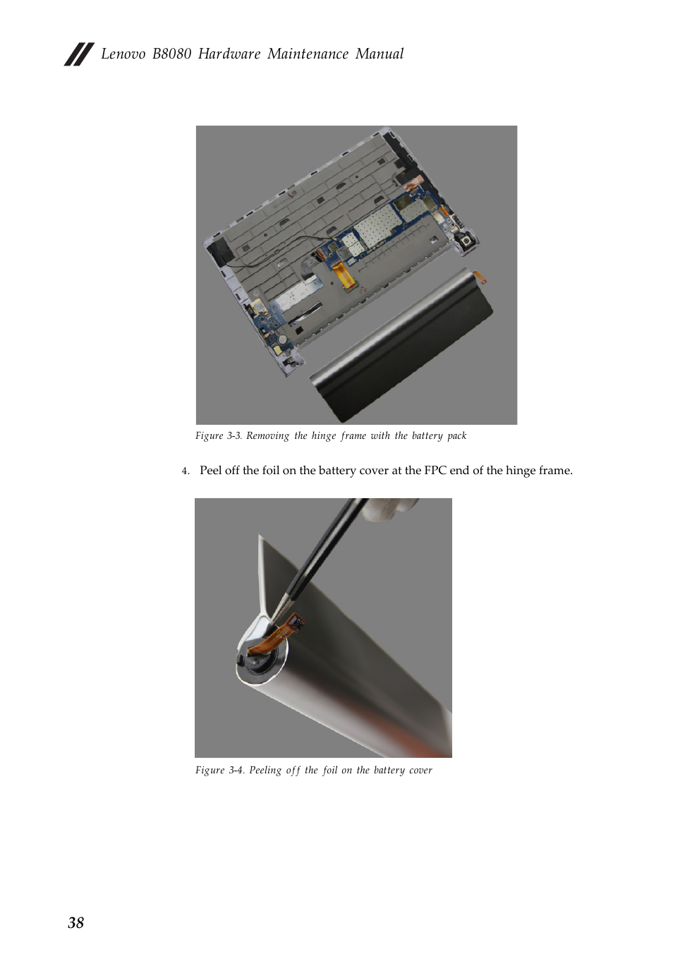 Lenovo b8080 hardware maintenance manual | Lenovo Yoga Tablet 10 HD+ B8080 User Manual | Page 42 / 85