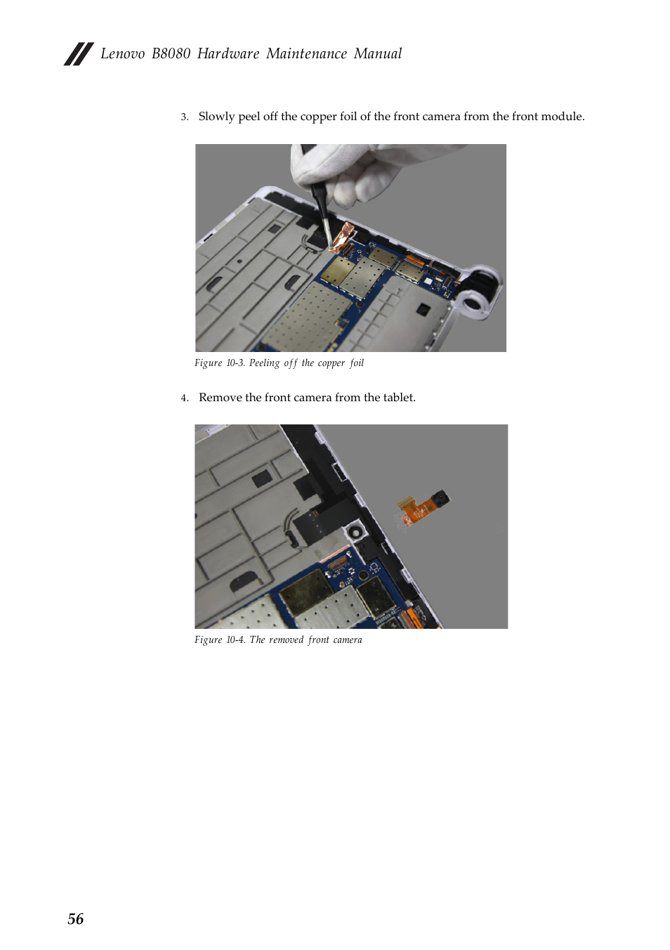 Lenovo b8080 hardware maintenance manual | Lenovo Yoga Tablet 10 HD+ B8080 User Manual | Page 60 / 85