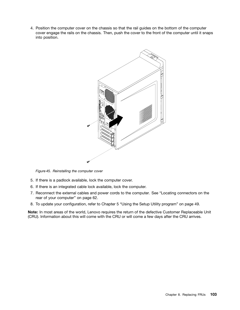 Lenovo M5800 Desktop User Manual | Page 109 / 120