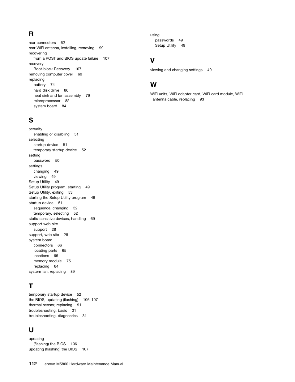 Lenovo M5800 Desktop User Manual | Page 118 / 120