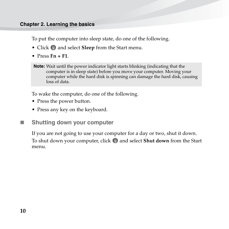 Lenovo IdeaPad S10-3c User Manual | Page 24 / 128