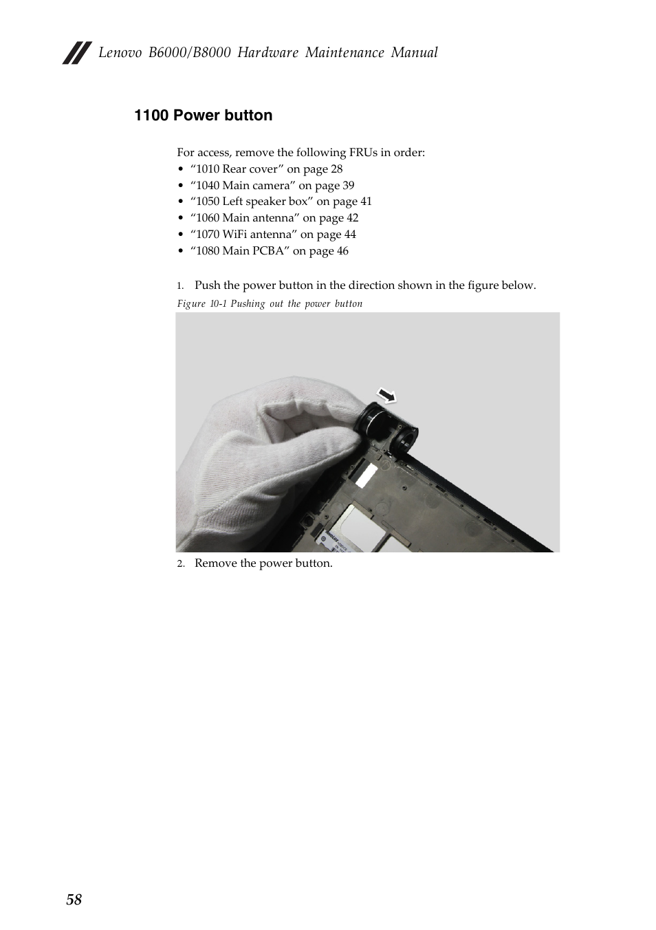 1100 power button | Lenovo Yoga Tablet 8 B6000 User Manual | Page 62 / 72