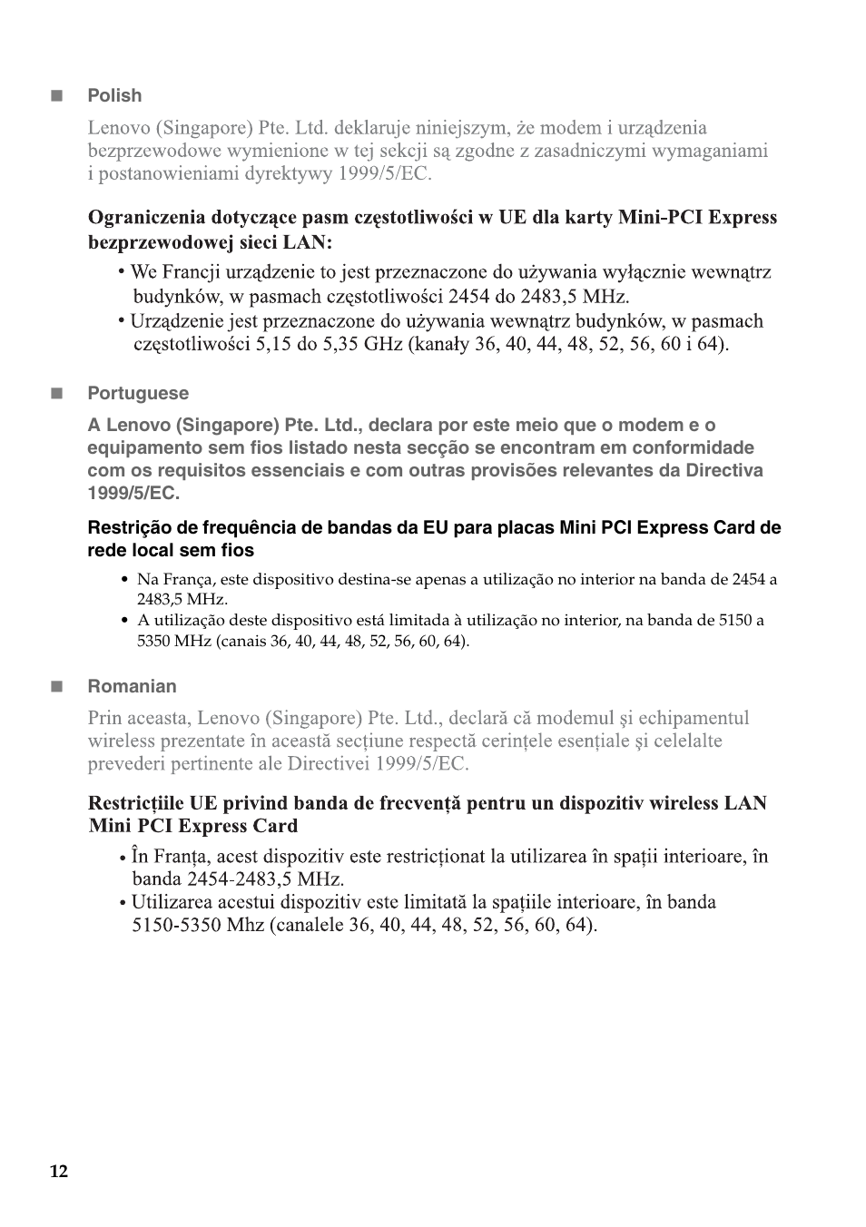 Lenovo IdeaPad U310 User Manual | Page 12 / 39