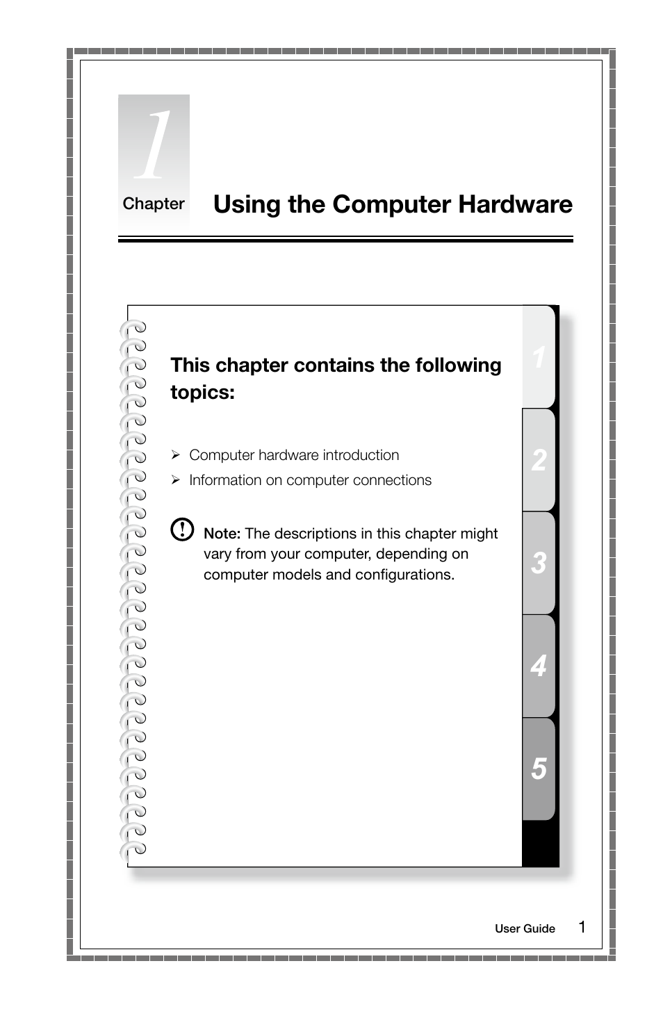 Using the computer hardware | Lenovo IdeaCentre B325 User Manual | Page 6 / 53