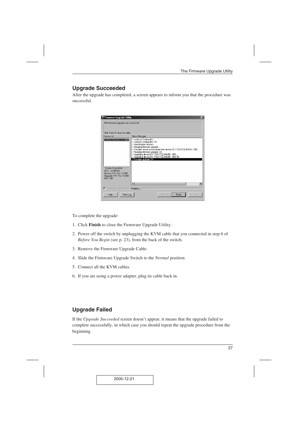 ATEN ATEN MasterView CS-1732A User Manual | Page 33 / 37